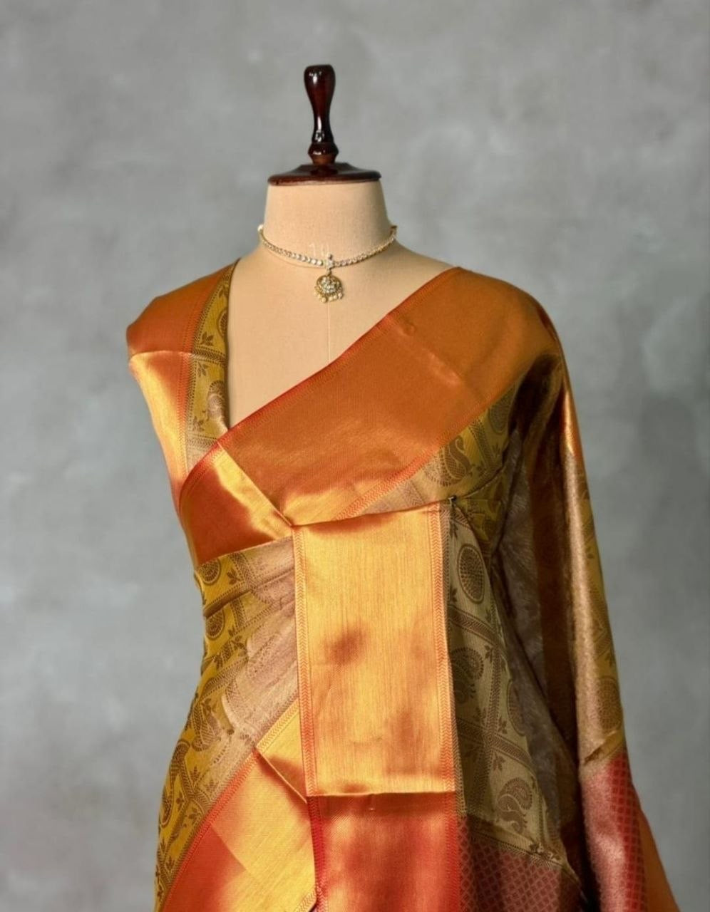 Premium Banarasi Cotton Soft Silk Saree - Nita Ambani Inspired